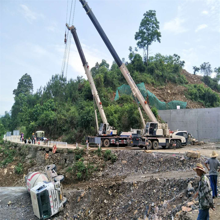 张家口张家口24小时应急道路救援吊装吊装现场实拍